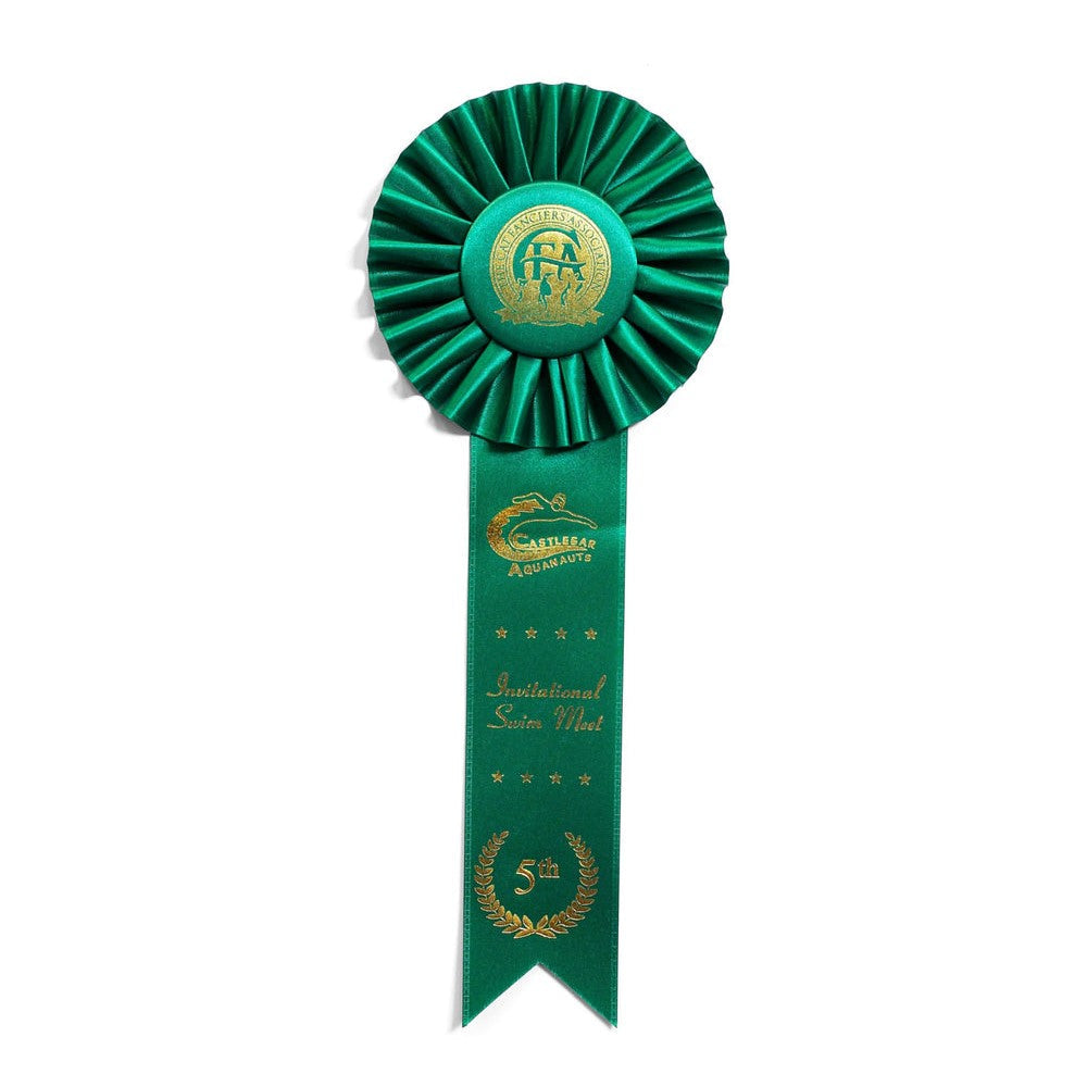 SINGLE PLEATED ROSETTES