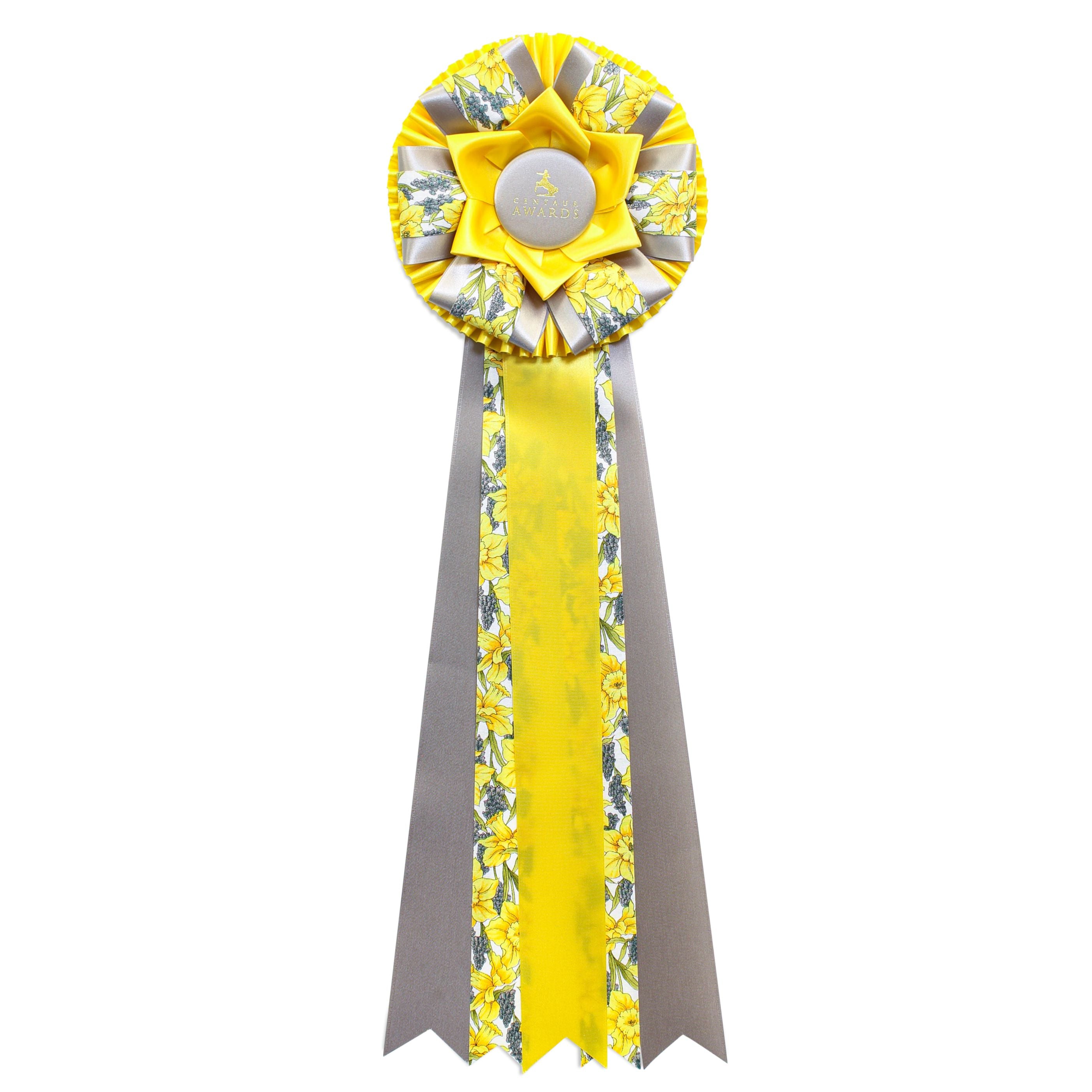 26A-5 - Magnificent Layered Petal Deluxe Rosette (23" Overall)