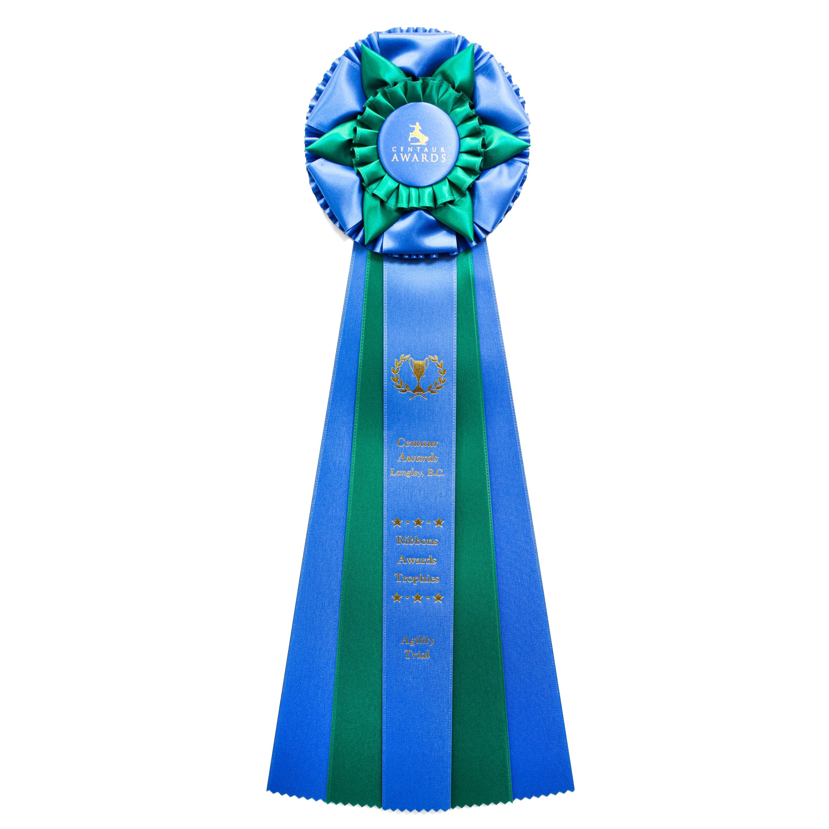 3T-5 - Star Point & Petal Specialty Rosette (22" Overall)