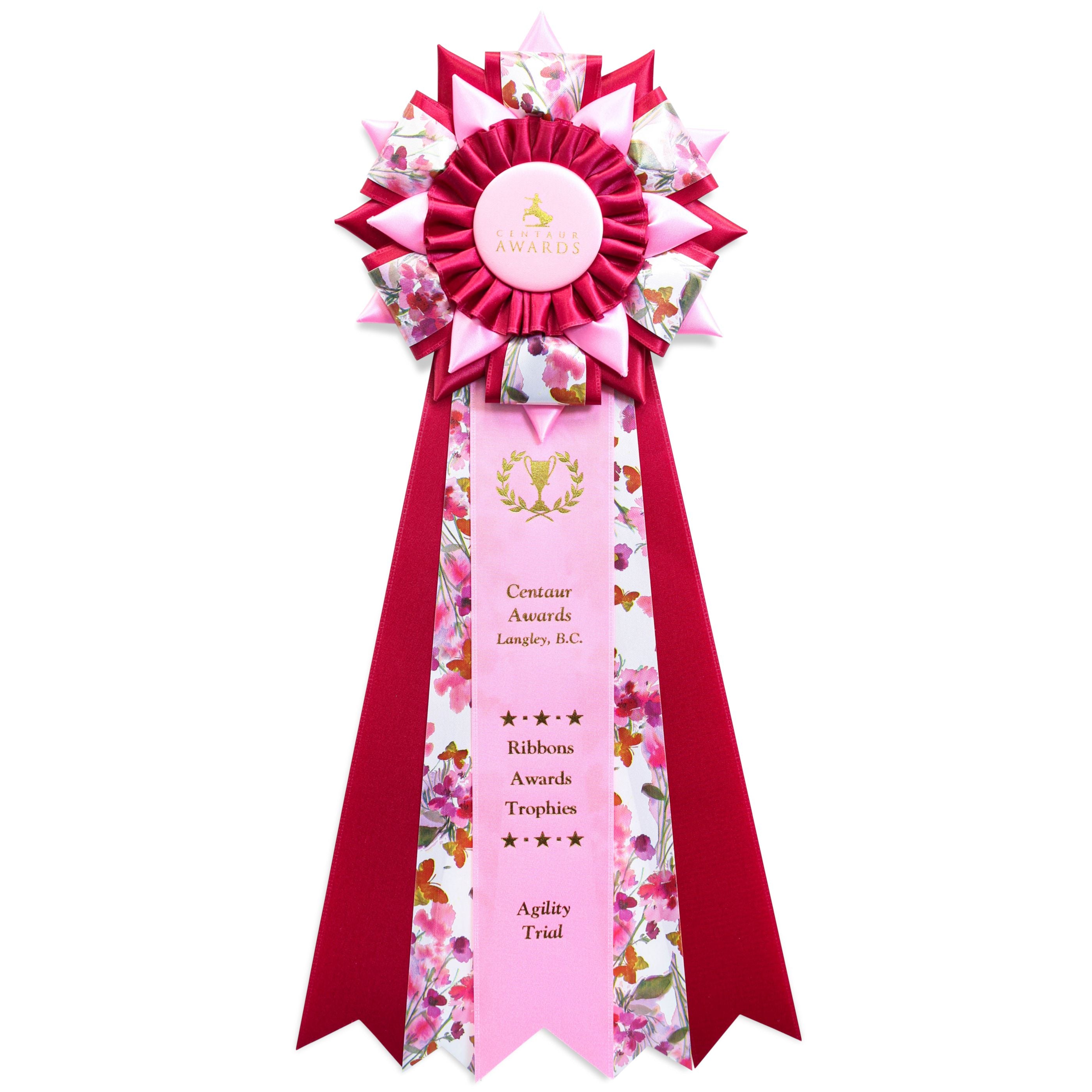 CR7 - Grand Starburst Specialty Rosette (19.5" Overall)