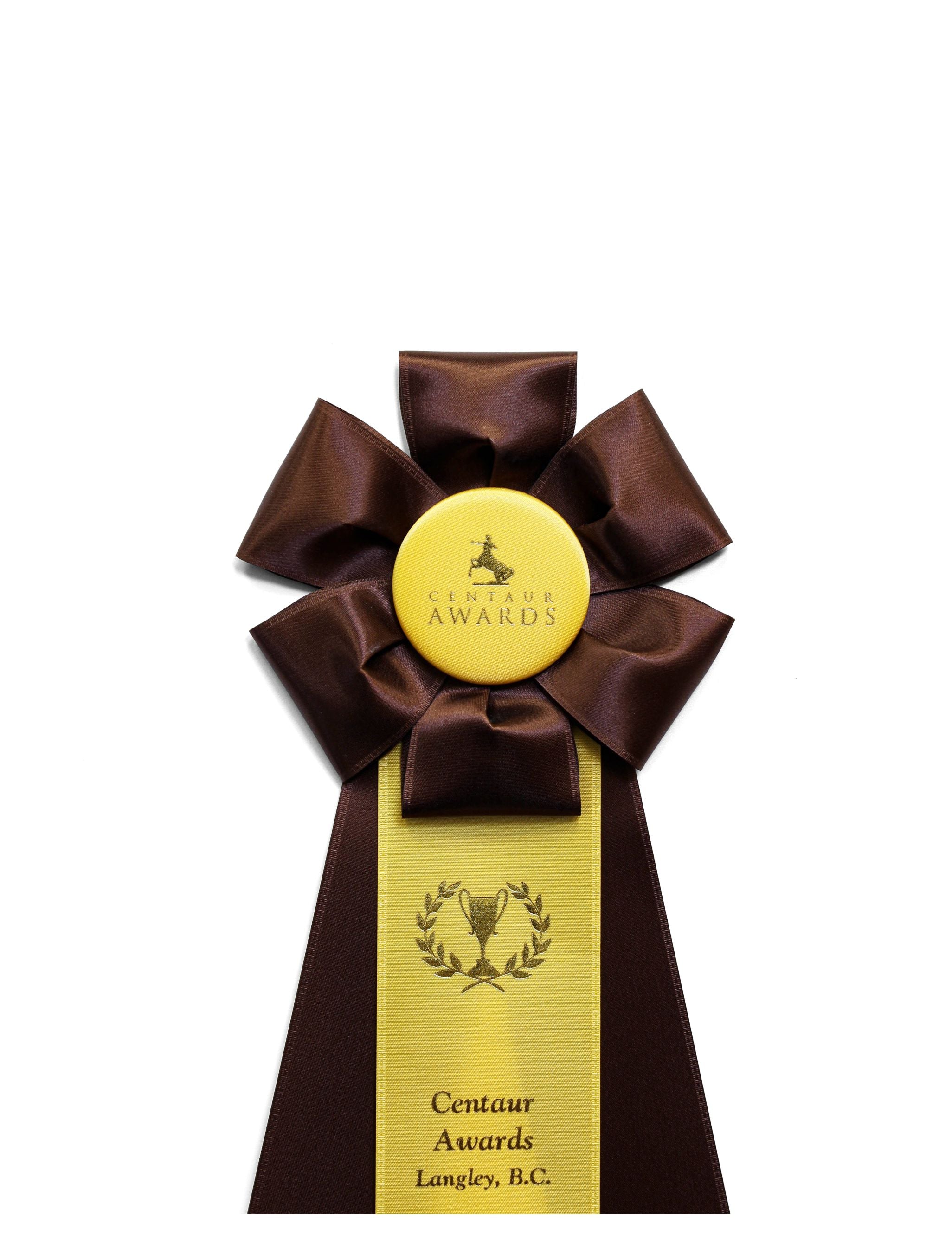 PP1 - Six Petal Three Streamer Rosette (16" Overall)