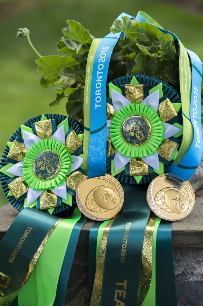 Pan Am Games rosettes by Centaur Awards