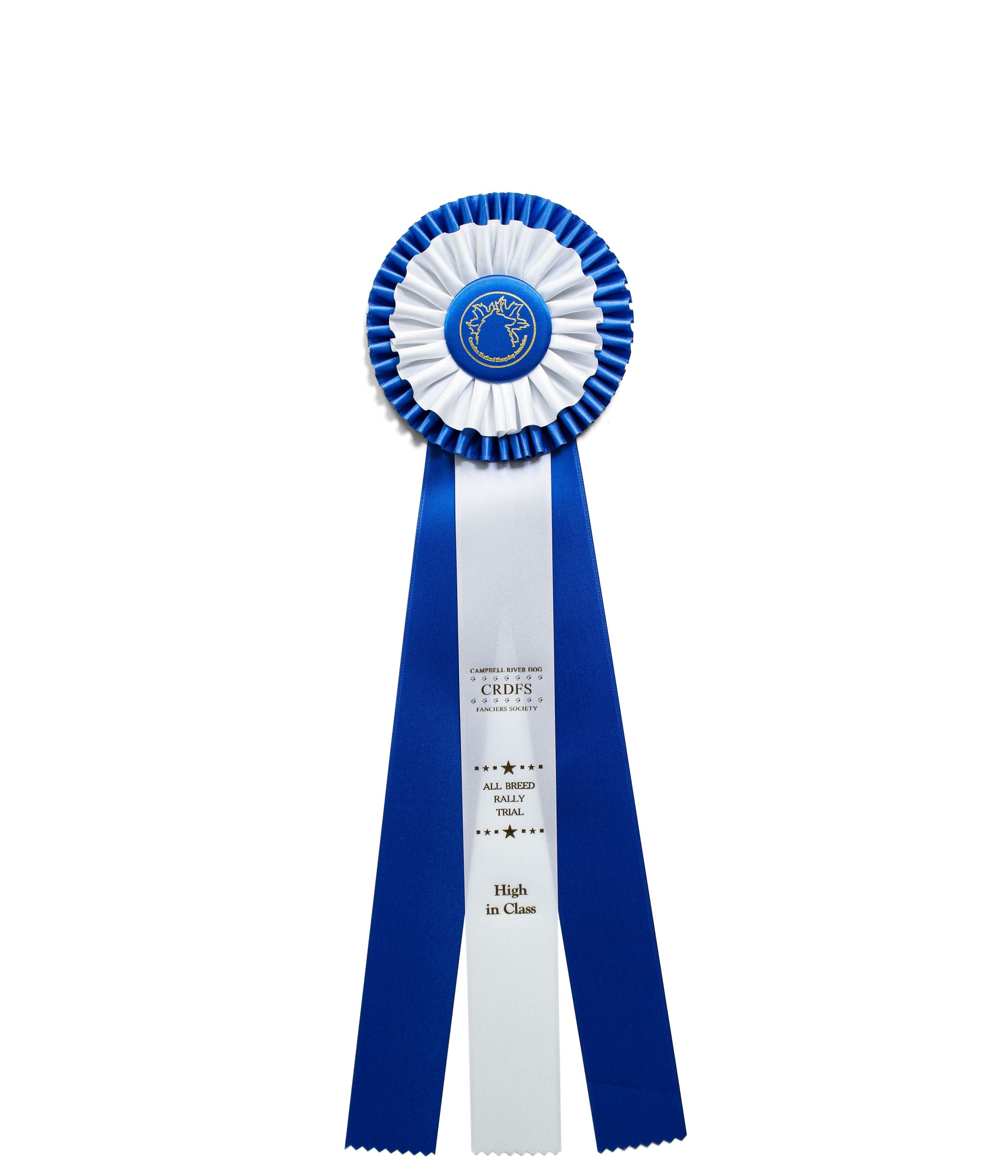 203A - Extra Long Double Pleat Rosette (21" Overall)