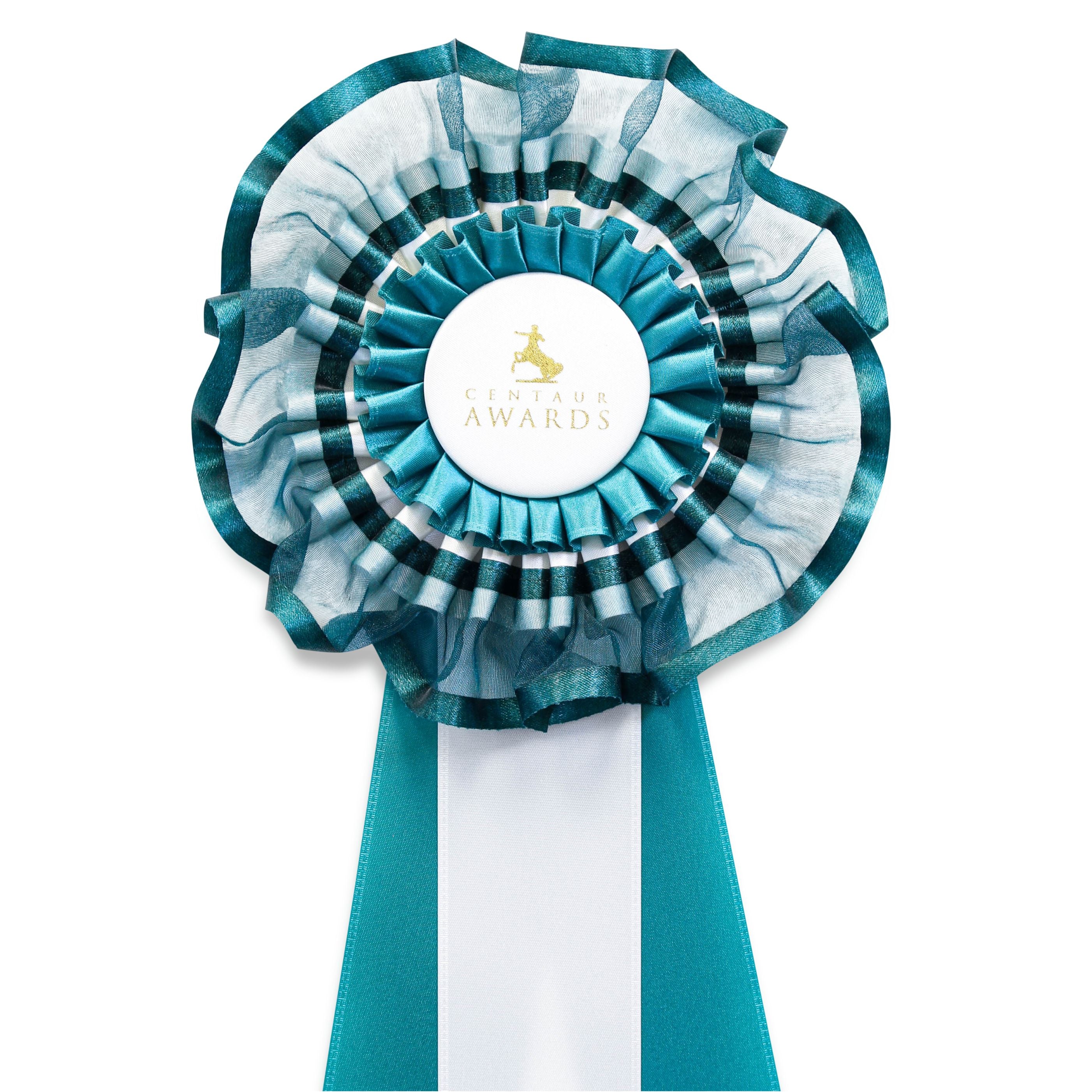 25CS-3 - Elegant Sheer Specialty Rosette (20" Overall)