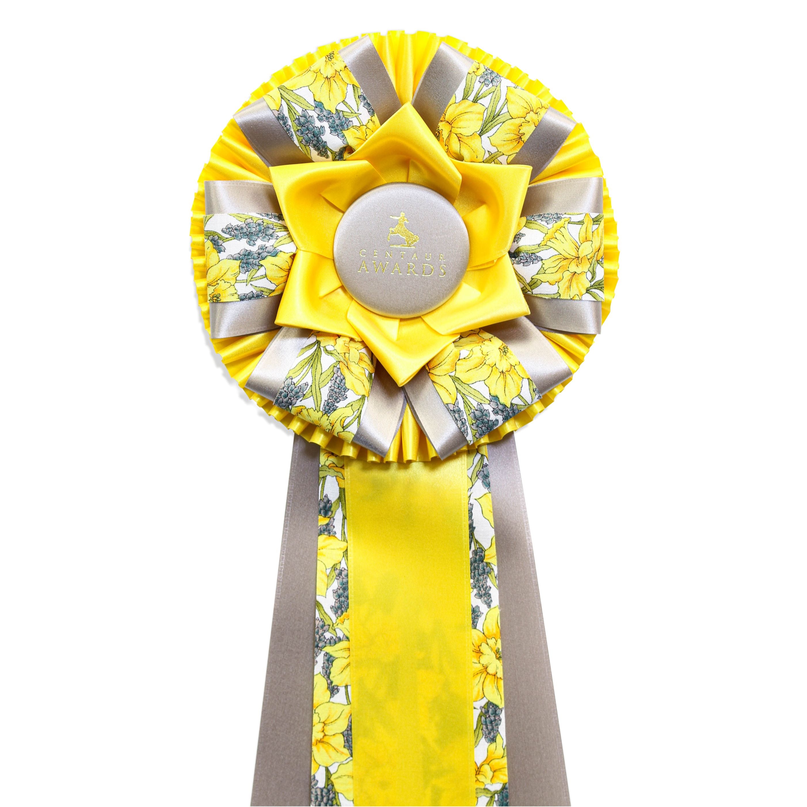 26A-5 - Magnificent Layered Petal Deluxe Rosette (23" Overall)