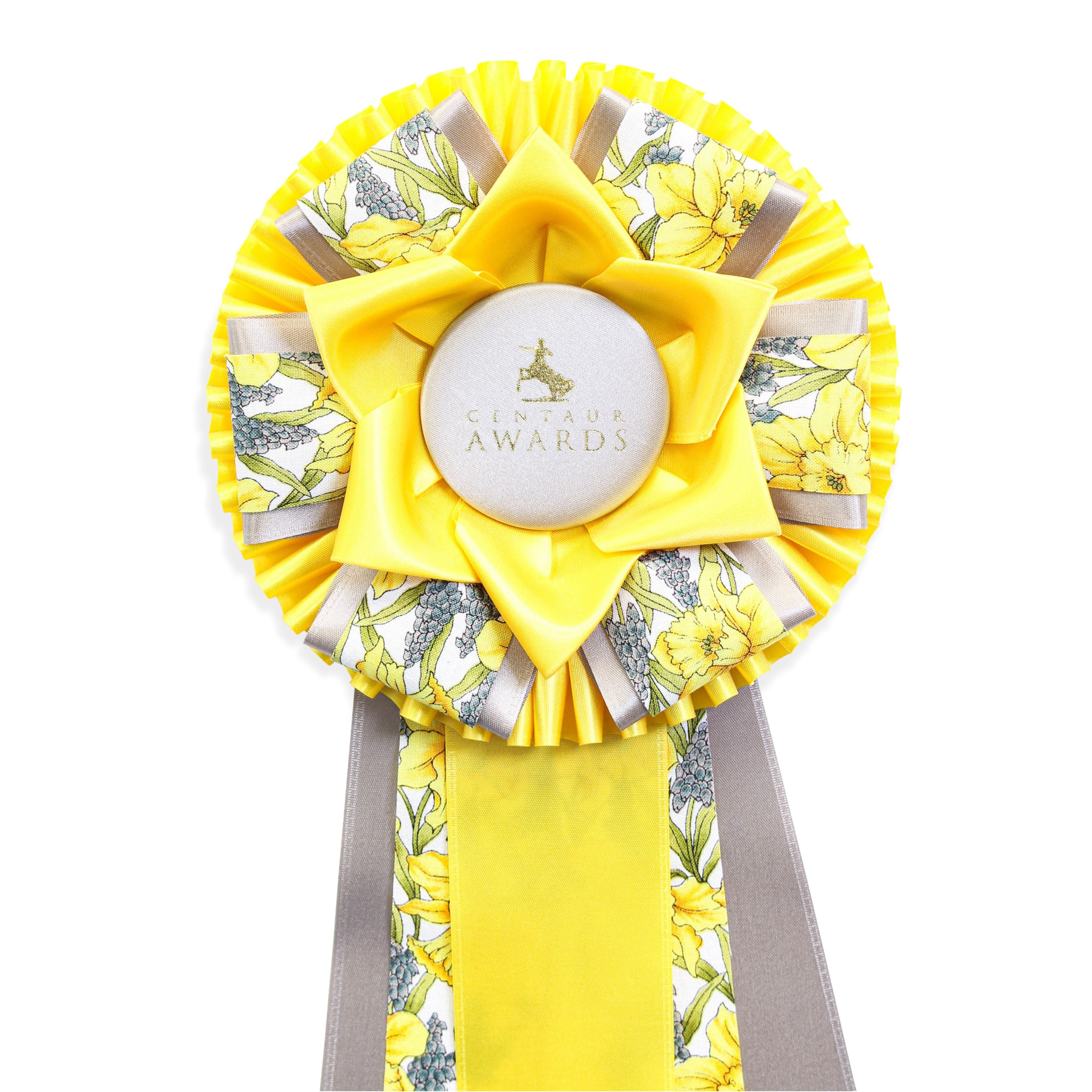 26B-5 - Grand Layered Petal Deluxe Rosette (20" Overall)