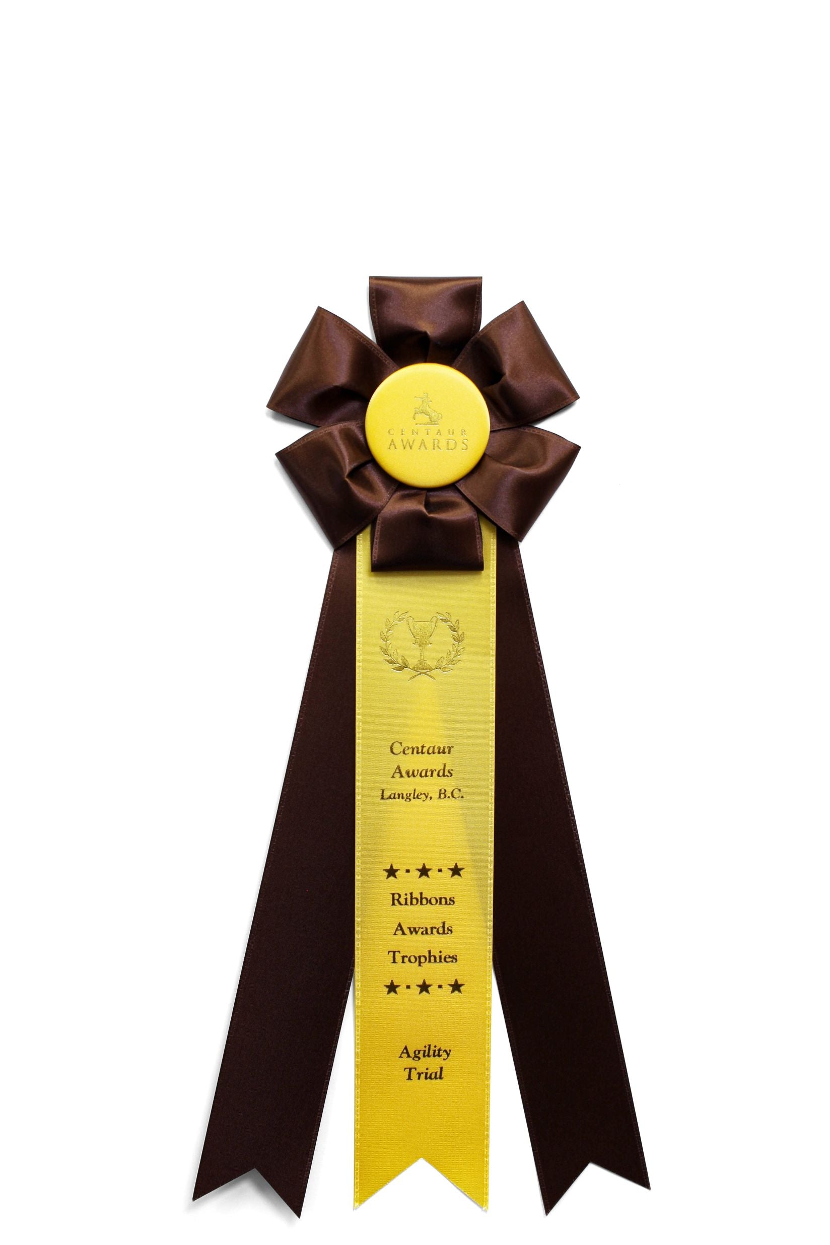 PP1 - Six Petal Three Streamer Rosette (16" Overall)